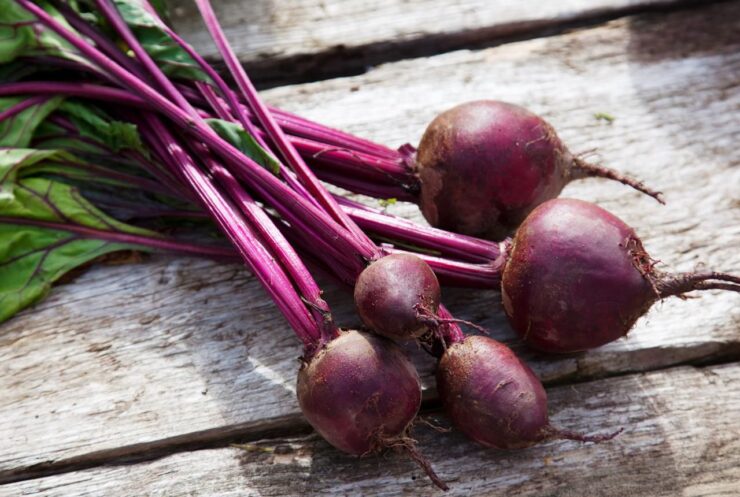 bunch Beets with greens