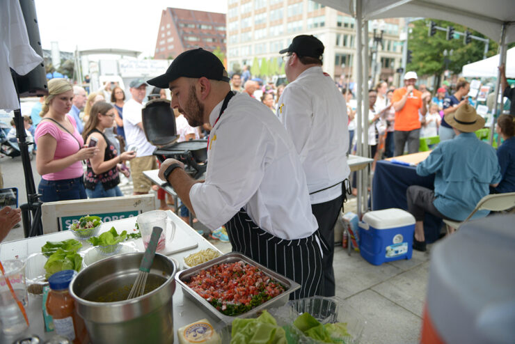 cooking demonstration