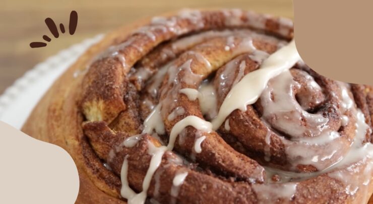 Cinnamon Roll Cake