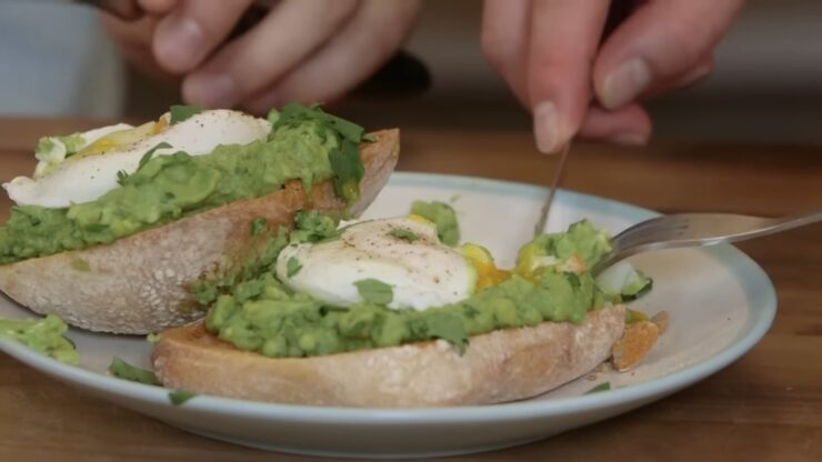 Avocado Toast with Poached Eggs